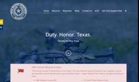 
							         Texas Military Department: Home								  
							    