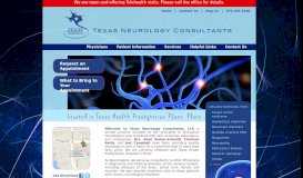 
							         Texas Neurology Consultants, LLP: Neurologists Plano, TX								  
							    