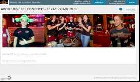 
							         Texas Roadhouse - talentReef Applicant Portal								  
							    