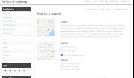 
							         Texas State University - The Portal to Texas History								  
							    