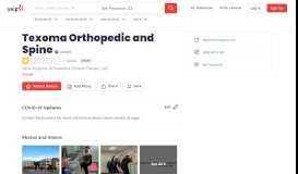 
							         Texoma Orthopedic and Spine - Orthopedists - 5012 S US Hwy 75 ...								  
							    