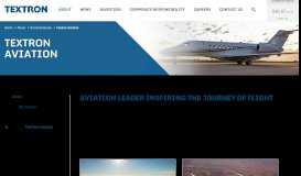 
							         Textron Aviation | Textron								  
							    