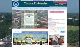
							         Tezpur University,Tezpur,Assam,India,Pin 784028,A Central University								  
							    