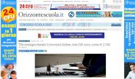 
							         TFa sostegno bando Università Molise, test 150 euro, corso € 2.750 ...								  
							    