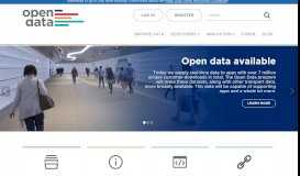 
							         TfNSW Open Data Hub and Developer Portal								  
							    