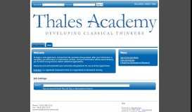 
							         Thales Academy - TalentEd Hire								  
							    