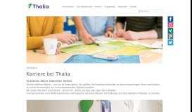 
							         Thalia als Arbeitgeber | Thalia Bücher GmbH								  
							    
