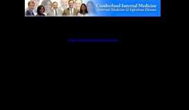 
							         Thank you for your interest in Cumberland Internal Medicine. Please ...								  
							    