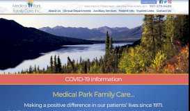 
							         Thank You | Medical Park Family Care - Medical Clinic in Anchorage ...								  
							    