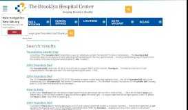 
							         Thank You to our Early Sponsors! | The Brooklyn Hospital Center								  
							    