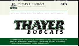 
							         Thayer R-II School: Thayer RII								  
							    