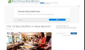 
							         The 10 Best Buffets in New Mexico!								  
							    