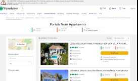 
							         THE 10 BEST Portals Nous Apartment Rentals - TripAdvisor								  
							    