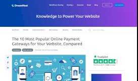 
							         The 10 Most Popular Online Payment Gateways - DreamHost.blog								  
							    