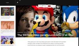 
							         The 100 best video game soundtracks of all time - FACT Magazine								  
							    