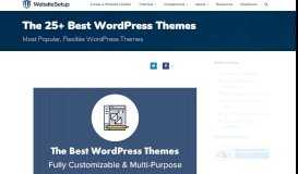 
							         The 27 Best WordPress Themes (Fully Customizable & Multi-Purpose)								  
							    