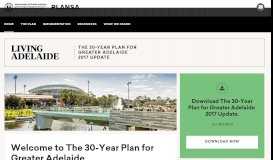 
							         The 30-Year Plan for Greater Adelaide: Living Adelaide								  
							    