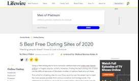 
							         The 5 Best Free Dating Sites of 2019 - Lifewire								  
							    