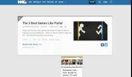 
							         The 5 Best Games Like Portal | N4G								  
							    