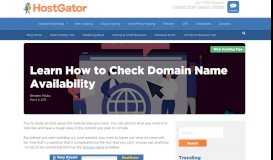
							         The 7 Best Domain Name Suggestion Tools | HostGator Blog								  
							    