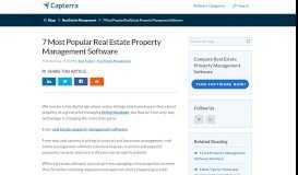 
							         The 7 Most Popular Real Estate Property Management Software ...								  
							    