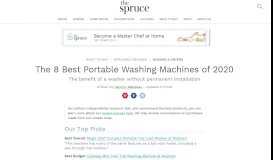
							         The 8 Best Portable Washing Machines of 2019 - The Spruce								  
							    