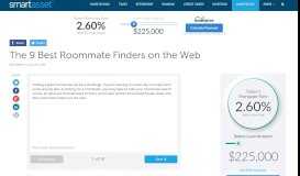 
							         The 9 Best Roommate Finders on the Web - SmartAsset								  
							    