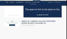 
							         The Abberly Village Apartment Homes Community								  
							    