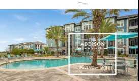
							         The Addison on Millenia: Apartments in Orlando FL								  
							    