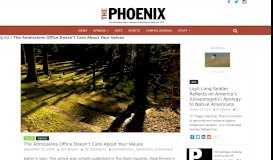 
							         The Admissions Office Doesn't Care About Your Values – The Phoenix								  
							    
