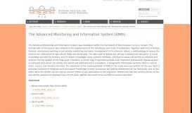 
							         The Advanced Monitoring and Information System (AMIS) — PIK ...								  
							    