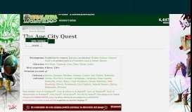 
							         The Ape City Quest | Tibialatin Wiki | FANDOM powered by Wikia								  
							    