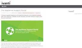 
							         The AppSense Support Portal | Ivanti								  
							    