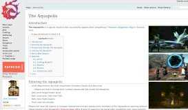 
							         The Aquapolis - Final Fantasy XIV A Realm Reborn Wiki - FFXIV ...								  
							    