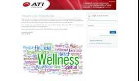 
							         the ATI Benefits Site!								  
							    