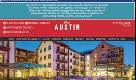 
							         The Austin at Trinity Green | Luxury Dallas Apartments								  
							    