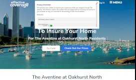
							         The Aventine at Oakhurst North Renters Insurance In Aurora, IL								  
							    
