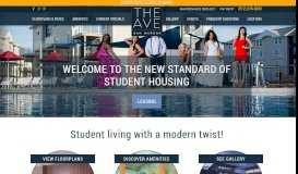 
							         The Avenue at San Marcos – The New Standard of Student Housing								  
							    