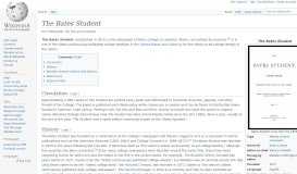 
							         The Bates Student - Wikipedia								  
							    