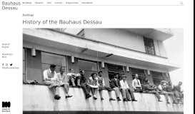 
							         The Bauhaus Dessau : Bauhaus Dessau : Stiftung Bauhaus Dessau ...								  
							    