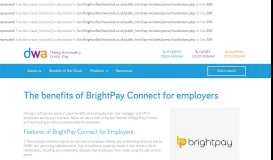 
							         The benefits of BrightPay Connect for employers - DWA								  
							    