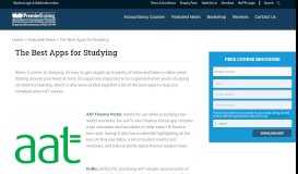 
							         The Best Apps for Studying - Premier Training Ltd								  
							    