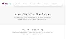 
							         The Best Bootcamps: Choose Your School - Skills Fund - Skills Fund ...								  
							    
