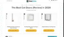 
							         The Best Cat Doors (Review) in 2019 | Pet Side								  
							    