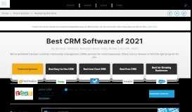
							         The Best CRM Software of 2019 - The Best Companies Reviewed								  
							    