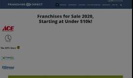 
							         The Best Franchise Opportunities & Franchises for Sale ...								  
							    