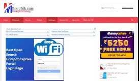 
							         The Best Free WiFi Captive Portal Login Page for Hotspot								  
							    