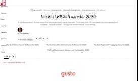 
							         The Best HR Software of 2018 - PCMag Australia								  
							    