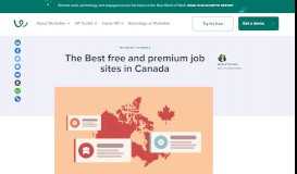 
							         The best job sites in Canada for 2019 (Top 10 Free & Premium ...								  
							    
