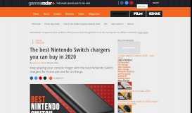 
							         The best Nintendo Switch chargers you can buy | GamesRadar+								  
							    